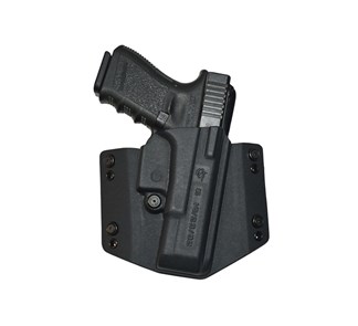 Coldre em Polímero Comptac Flatline para Glock 17 / 22 / 31 - Destro